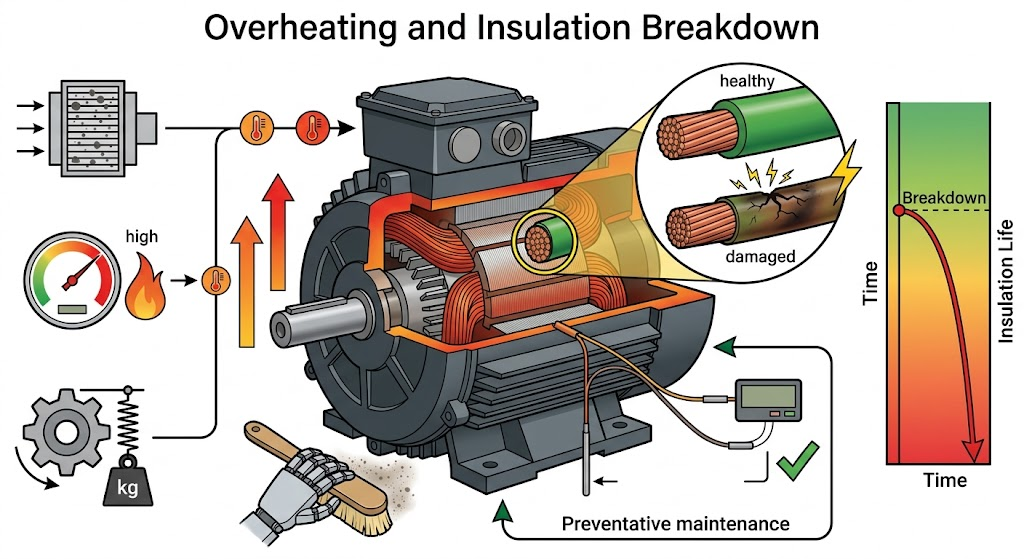 Overheating and Insulation Breakdown