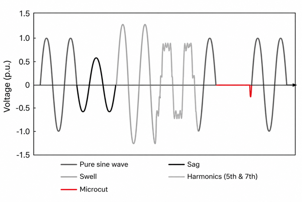 causes of poor power quality